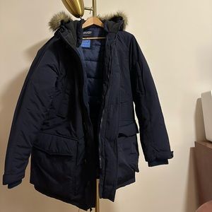 JCrew Nordic Parka w Primaloft, Navy, Large